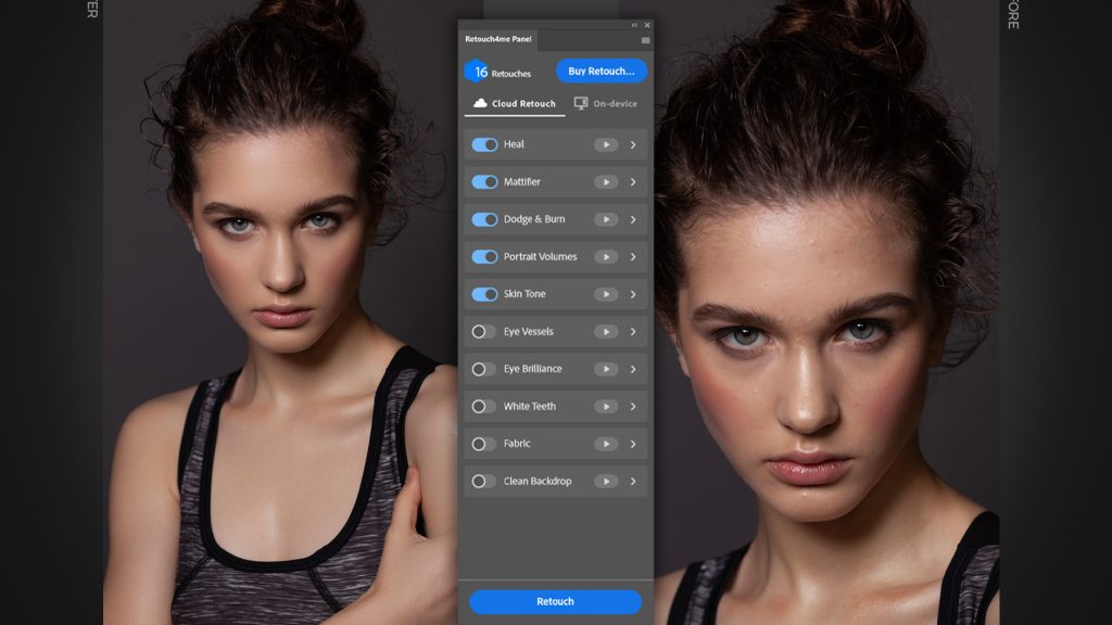 Die neue Software der estnischen Firma Retouch4me heißt Retouch4me Panel. (c) Retouch4me