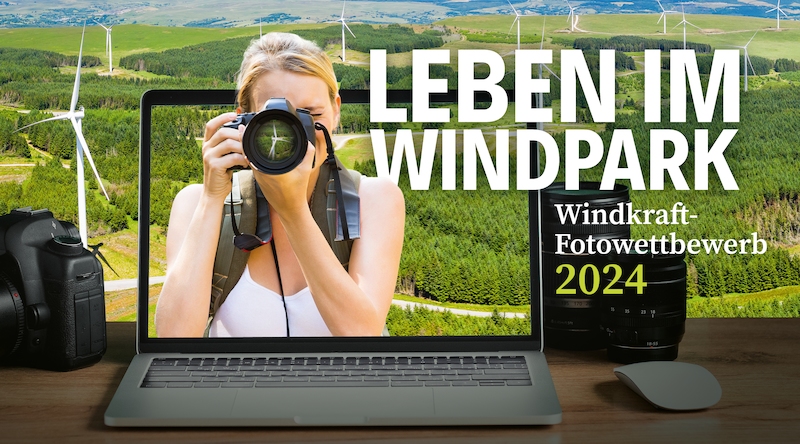 Jetzt einreichen - der Einsendeschluss des vierten österreichweiten Windkraft-Fotowettbewerbs zum Thema „Leben im Windpark“ naht. (c) IG Windkraft